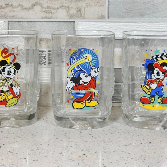McDonald's Other - Vintage Set of 3 Promotional McDonalds & Walt Disney Celebration